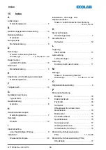 Предварительный просмотр 68 страницы Ecolab 141277 Operating Instruction