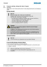 Предварительный просмотр 78 страницы Ecolab 141277 Operating Instruction