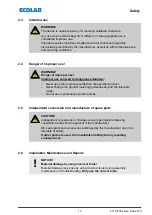 Предварительный просмотр 83 страницы Ecolab 141277 Operating Instruction