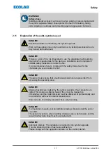 Предварительный просмотр 87 страницы Ecolab 141277 Operating Instruction