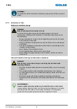 Предварительный просмотр 88 страницы Ecolab 141277 Operating Instruction