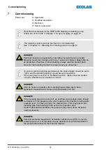 Предварительный просмотр 104 страницы Ecolab 141277 Operating Instruction