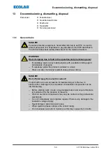 Предварительный просмотр 129 страницы Ecolab 141277 Operating Instruction