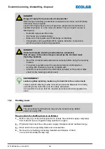 Предварительный просмотр 130 страницы Ecolab 141277 Operating Instruction