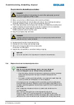 Предварительный просмотр 132 страницы Ecolab 141277 Operating Instruction