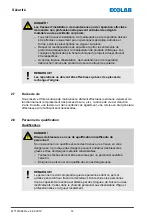 Предварительный просмотр 152 страницы Ecolab 141277 Operating Instruction