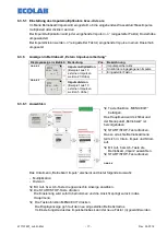 Предварительный просмотр 17 страницы Ecolab 183042 Operating Instructions Manual