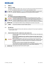 Предварительный просмотр 28 страницы Ecolab 183042 Operating Instructions Manual