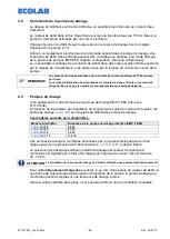 Предварительный просмотр 55 страницы Ecolab 183042 Operating Instructions Manual