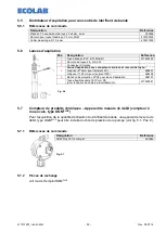 Предварительный просмотр 59 страницы Ecolab 183042 Operating Instructions Manual