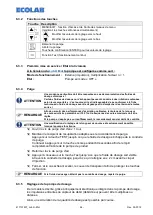 Предварительный просмотр 62 страницы Ecolab 183042 Operating Instructions Manual