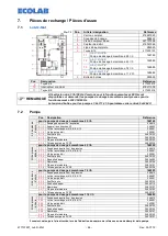 Предварительный просмотр 66 страницы Ecolab 183042 Operating Instructions Manual