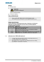 Предварительный просмотр 9 страницы Ecolab 249240 Operating Instructions Manual