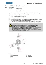 Предварительный просмотр 25 страницы Ecolab 249240 Operating Instructions Manual