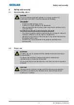 Предварительный просмотр 49 страницы Ecolab 249240 Operating Instructions Manual