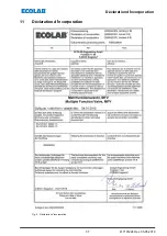 Предварительный просмотр 111 страницы Ecolab 249240 Operating Instructions Manual