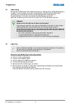 Предварительный просмотр 8 страницы Ecolab 295057 Operating Instructions Manual