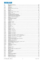 Preview for 3 page of Ecolab 417102214 User Manual