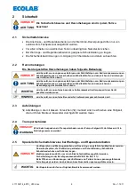 Preview for 6 page of Ecolab 417102214 User Manual