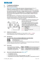 Preview for 8 page of Ecolab 417102214 User Manual