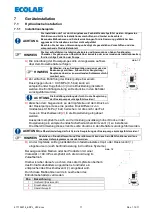 Preview for 11 page of Ecolab 417102214 User Manual