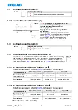 Preview for 19 page of Ecolab 417102214 User Manual