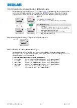 Preview for 29 page of Ecolab 417102214 User Manual