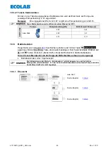 Preview for 43 page of Ecolab 417102214 User Manual