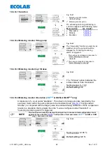 Preview for 98 page of Ecolab 417102214 User Manual