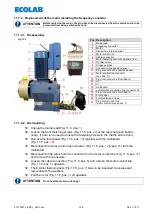 Preview for 108 page of Ecolab 417102214 User Manual