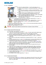 Preview for 109 page of Ecolab 417102214 User Manual