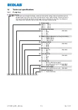 Preview for 114 page of Ecolab 417102214 User Manual