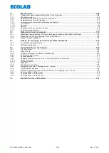 Preview for 124 page of Ecolab 417102214 User Manual