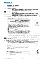 Preview for 131 page of Ecolab 417102214 User Manual