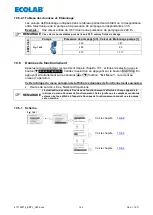 Preview for 163 page of Ecolab 417102214 User Manual