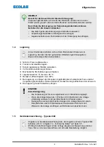 Предварительный просмотр 11 страницы Ecolab DG1-III-DLA-PCB Operating Instructions Manual