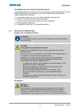 Предварительный просмотр 15 страницы Ecolab DG1-III-DLA-PCB Operating Instructions Manual