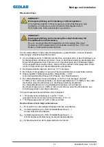 Предварительный просмотр 29 страницы Ecolab DG1-III-DLA-PCB Operating Instructions Manual