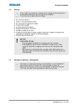 Предварительный просмотр 81 страницы Ecolab DG1-III-DLA-PCB Operating Instructions Manual