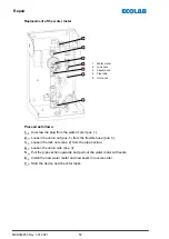 Предварительный просмотр 122 страницы Ecolab DG1-III-DLA-PCB Operating Instructions Manual