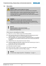 Preview for 136 page of Ecolab DG1-III-DLA-PCB Operating Instructions Manual