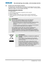 Preview for 137 page of Ecolab DG1-III-DLA-PCB Operating Instructions Manual