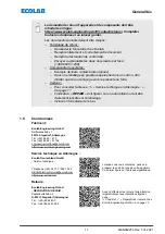 Предварительный просмотр 153 страницы Ecolab DG1-III-DLA-PCB Operating Instructions Manual