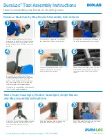 Preview for 2 page of Ecolab DuraLoc Assembly And Care Instructions