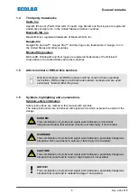 Предварительный просмотр 9 страницы Ecolab EcoAdd Operating Instructions Manual