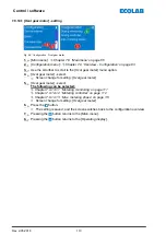 Предварительный просмотр 110 страницы Ecolab EcoAdd Operating Instructions Manual