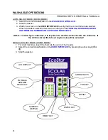 Preview for 34 page of Ecolab EcoJet EcoStar 1500 Installation & Operation Manual