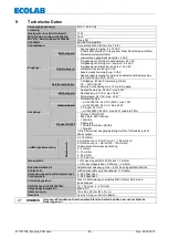 Предварительный просмотр 20 страницы Ecolab Ecoplus-PCB Operating Instruction