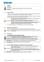 Предварительный просмотр 23 страницы Ecolab Ecoplus-PCB Operating Instruction