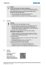 Preview for 7 page of Ecolab EcoPlus PDRX Short Operating Instructions